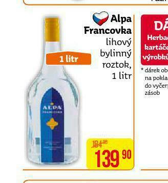 Teta Alpa francovka nabídka