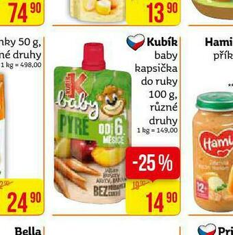 Teta Kubík baby kapsička do ruky nabídka