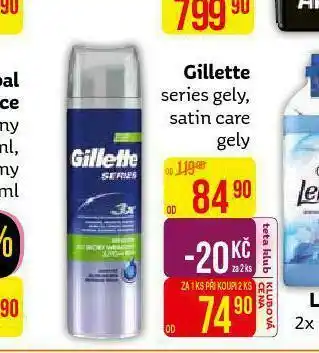 Teta Gillette satin care gely nabídka