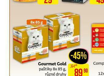 Teta Gourmet gold paštiky pro kočky nabídka