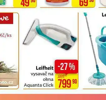 Leifheit vysavač na okna
