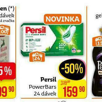 Teta Persil powerbars nabídka