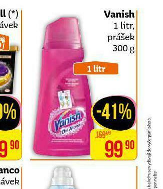 Teta Vanish prášek nabídka
