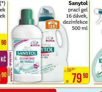 Teta Sanytol dezinfekce nabídka
