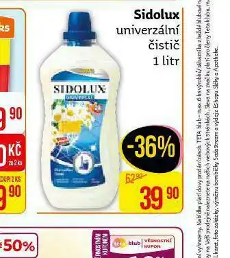 Teta Sidolux univerzální čistič nabídka