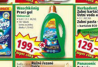 Norma Waschkönig prací gel nabídka