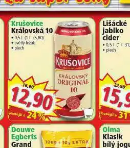 Norma Pivo krušovice královská 10 nabídka