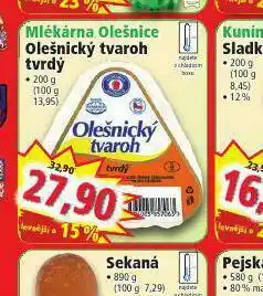 Olešnický tvaroh tvrdý