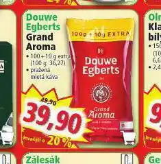 Norma Káva douwe egberts grand aroma nabídka