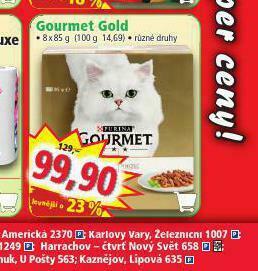 Norma Gourmet gold nabídka