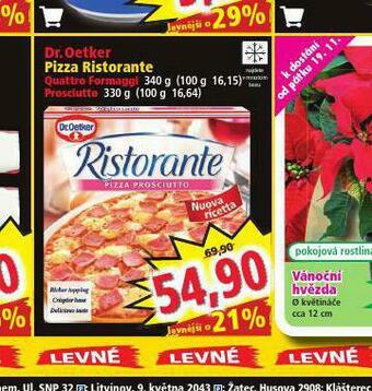 Norma Dr. oetker pizza ristorante nabídka