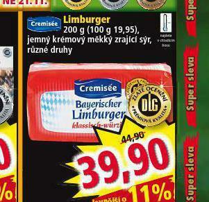 Norma Limburger nabídka