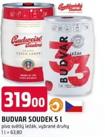 Trefa BUDVAR Soudek nabídka