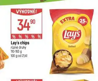 Globus Lay's chipsy nabídka