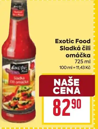 Billa Exotic Food Sladká čili omáčka nabídka