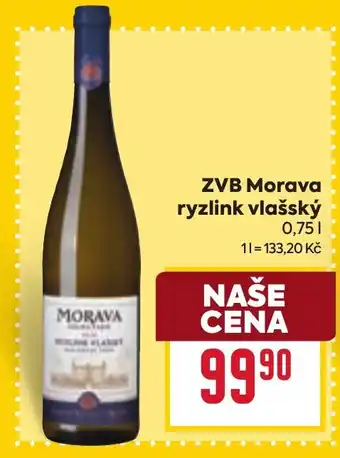 Billa ZVB Morava ryzlink vlašský nabídka