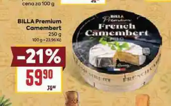 Billa Camembert nabídka