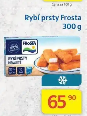 Kubík potraviny Rybí prsty Frosta nabídka