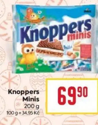 Billa Knoppers Minis nabídka