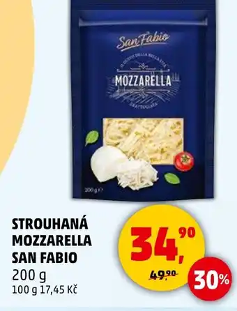 Penny Market Strouhaná mozzarella SAN FABIO nabídka