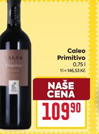 Billa Caleo Primitivo nabídka