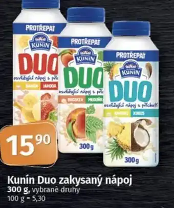 Coop Kunín Duo zakysaný nápoj nabídka