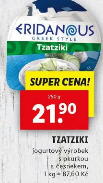 Lidl Tzatziki nabídka