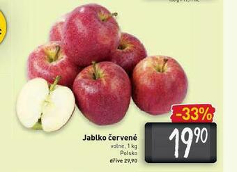 Billa Jablko červené nabídka