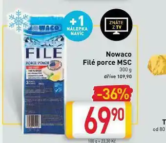 Billa Nowaco filé msc nabídka