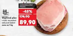 Kaufland Vepřová plec nabídka