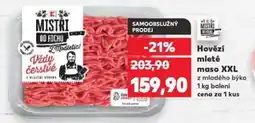 Hovězí mleté maso xxl