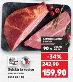 Kaufland Selská krkovice nabídka