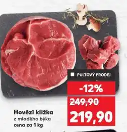 Kaufland Hovězí kližka nabídka