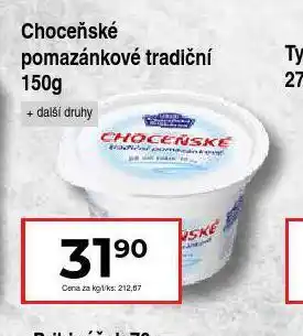 Hruška Choceňské tradiční pomazánkové nabídka