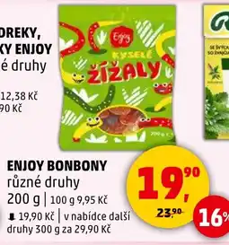 Penny Market Enjoy bonbony různé druhy nabídka