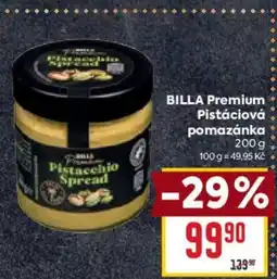 Billa BILLA Premium Pistáciová pomazánka nabídka