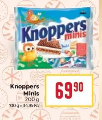 Billa Knoppers Minis nabídka