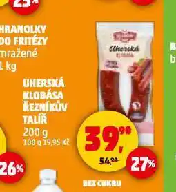 Penny Market Uherská klobása nabídka