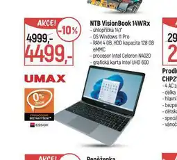 Globus Notebook visionbook 14wrx nabídka