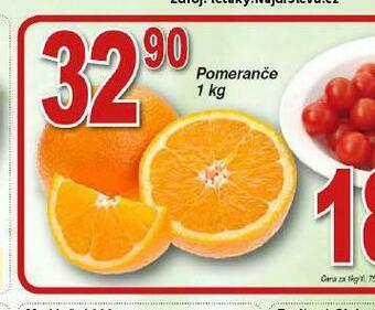 Lidl Pomeranče nabídka