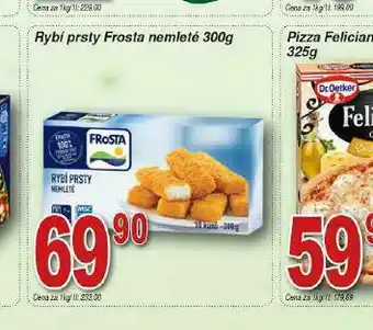 Lidl Rybí prsty frosta nemleté nabídka