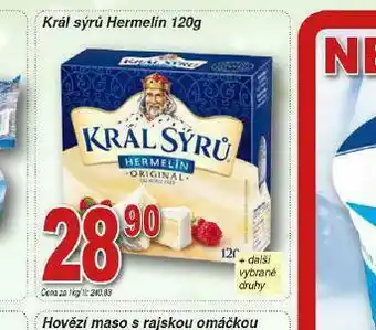 Lidl Král sýrů hermelén nabídka