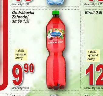 Lidl Ondrášovka zahradní směs nabídka