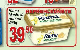 Lidl Rama máslová příchuť nabídka