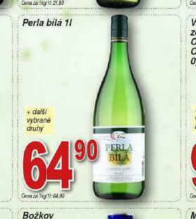 Lidl Perla bílá nabídka