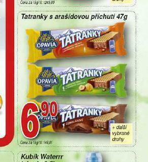 Lidl Tatranky s arašídovou příchutí nabídka