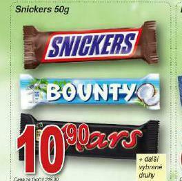 Lidl Snickers nabídka