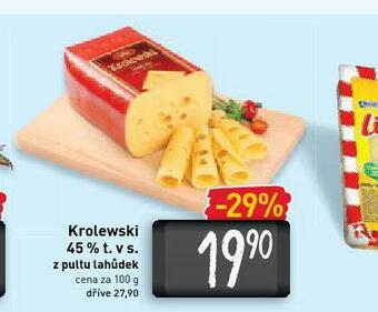 Billa Krolewski 45% nabídka