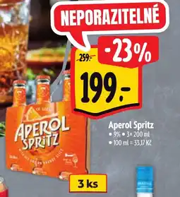 Albert Aperol Spritz nabídka