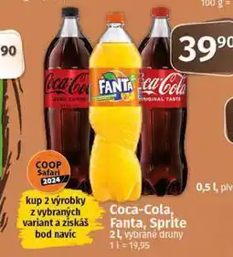Coop Sprite nabídka